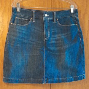 Croft & Barrow Denim Skort size 10